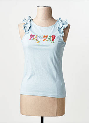 Top bleu NAF NAF femme