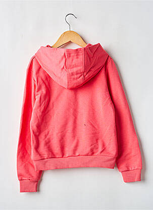 Sweat-shirt à capuche orange FILA fille