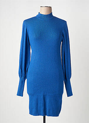 Robe pull bleu VERO MODA femme