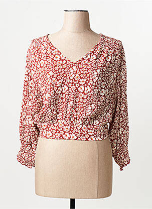 Chemisier rouge ONLY femme