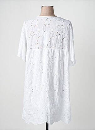 Robe courte blanc ZABAIONE femme