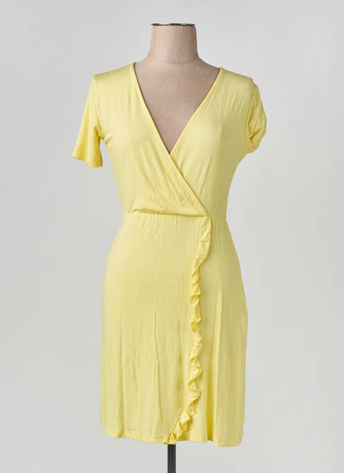 Robe courte jaune HAILYS femme