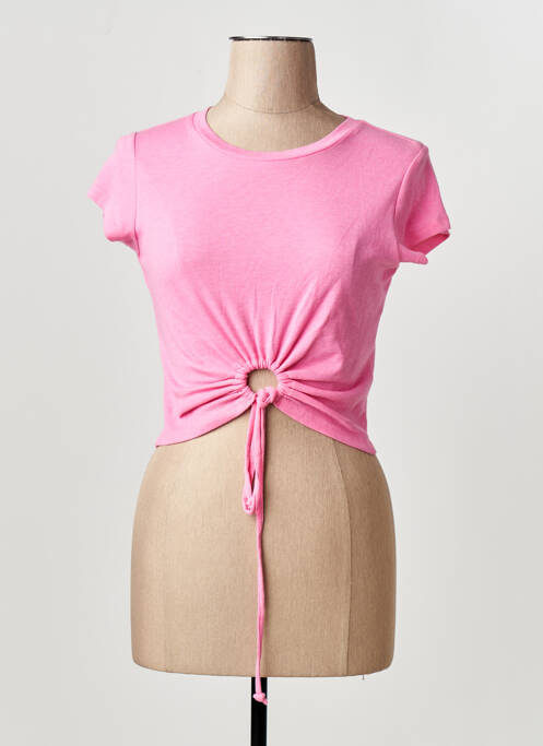 T-shirt rose ONLY femme