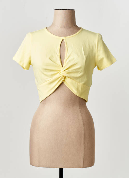 T-shirt jaune ONLY femme