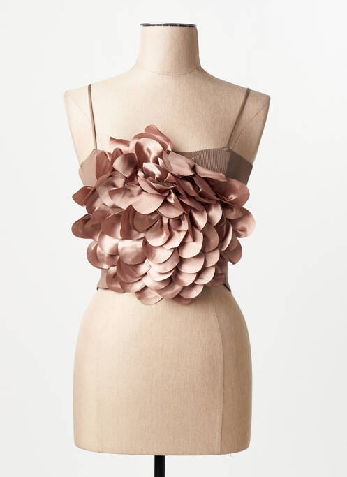 Blouse marron MANGO femme