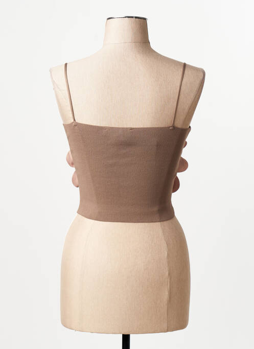 Blouse marron MANGO femme