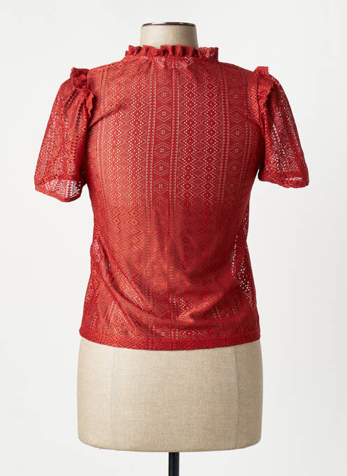 Top rouge NAF NAF femme