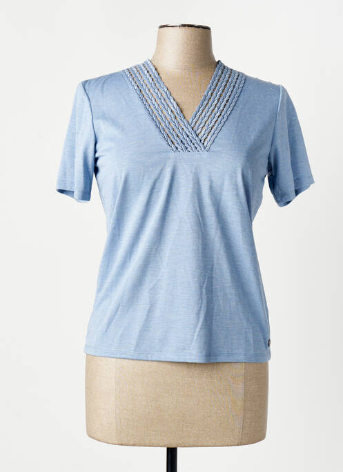 Top bleu GARCIA femme