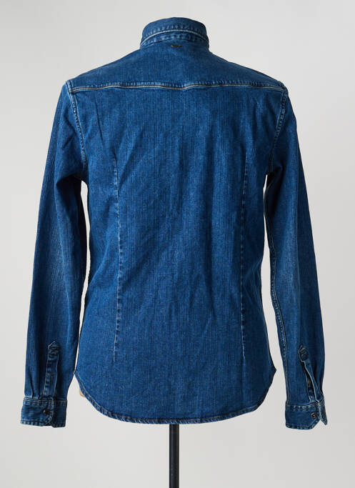 Chemise manches longues bleu PETROL INDUSTRIES homme