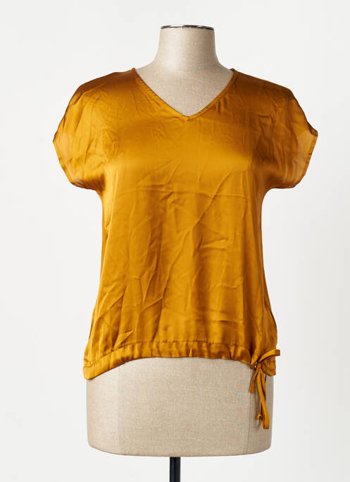 T-shirt marron MORE & MORE femme