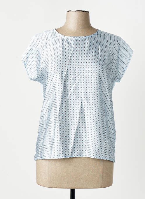 Top bleu MORE & MORE femme