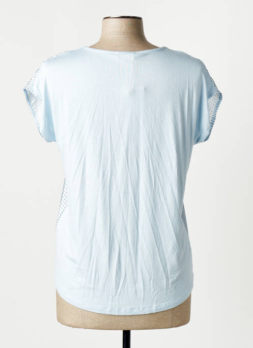 Top bleu MORE & MORE femme
