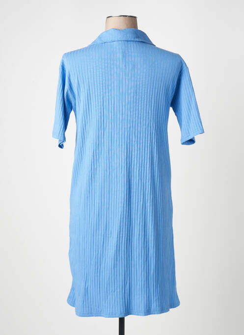 Robe courte bleu PIECES femme