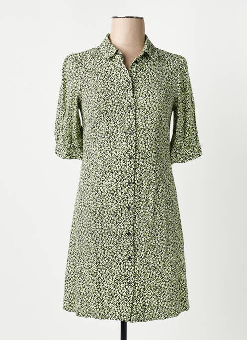 Robe mi-longue vert ONLY femme