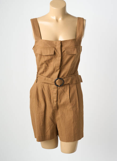 Combishort marron ONLY femme