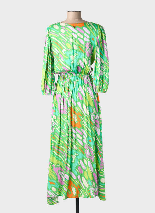 Robe longue vert AMELIE & AMELIE femme