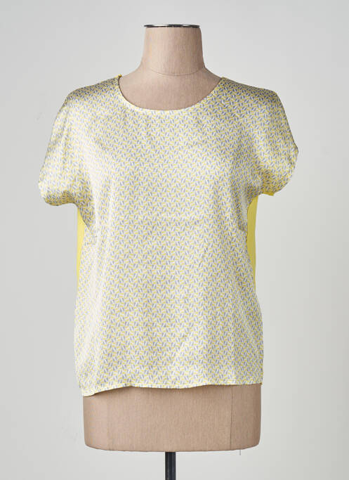 T-shirt jaune MORE & MORE femme