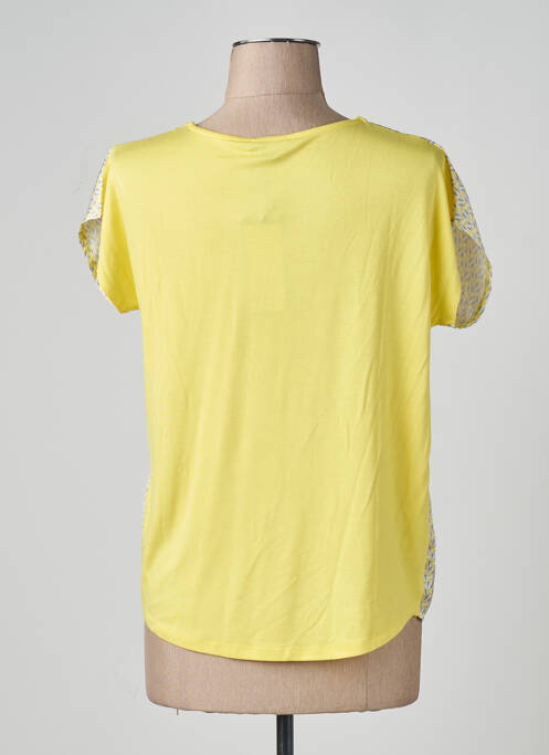 T-shirt jaune MORE & MORE femme