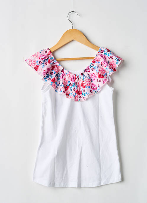 T-shirt blanc GUESS fille