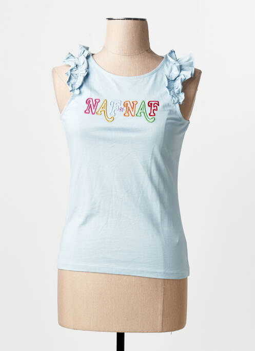 Top bleu NAF NAF femme