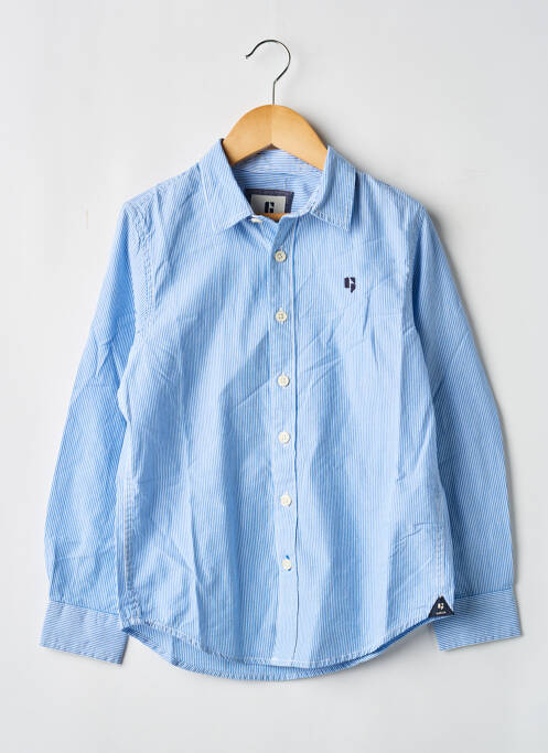 Chemise manches longues bleu GARCIA garcon