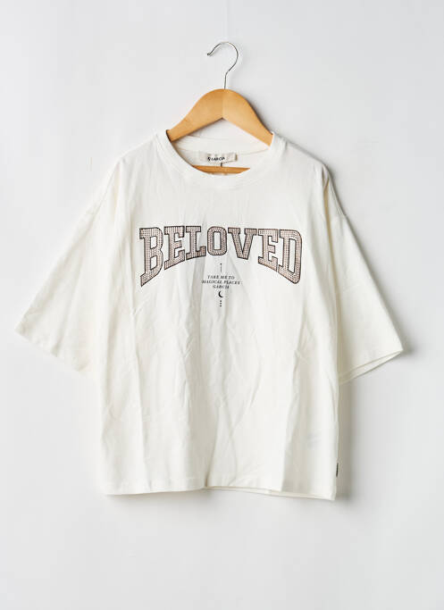 T-shirt blanc GARCIA fille