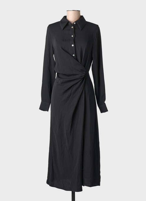 Robe mi-longue noir MANGO femme