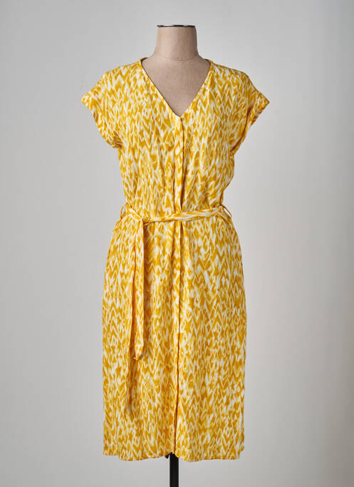Robe courte jaune STREET ONE femme