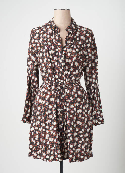 Robe mi-longue noir MANGO femme