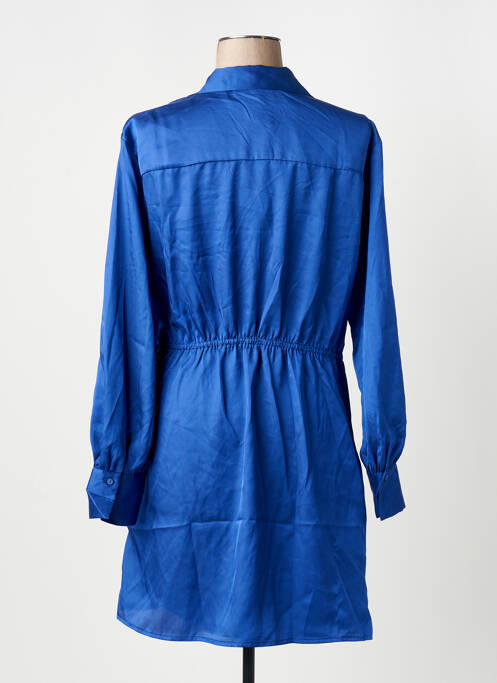 Robe mi-longue bleu MANGO femme