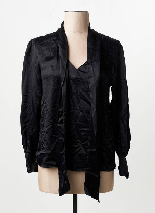 Chemisier noir ASTRID BLACK LABEL femme