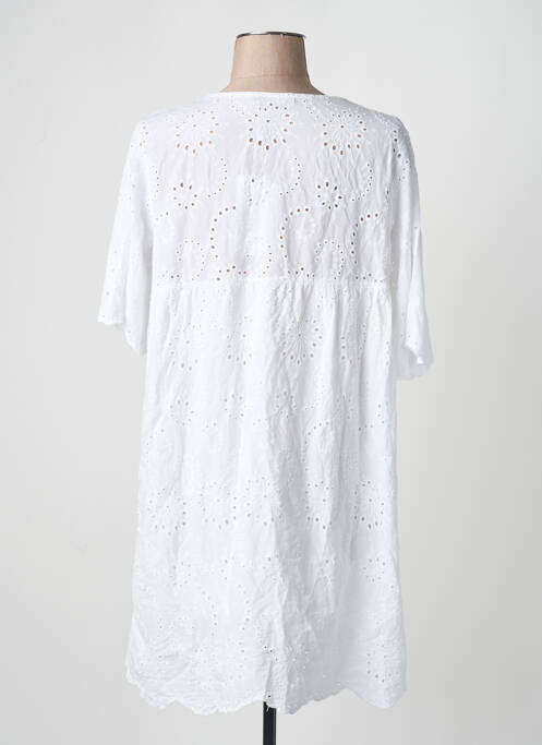 Robe courte blanc ZABAIONE femme