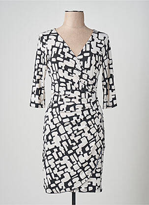 Robe mi-longue noir MORGAN femme