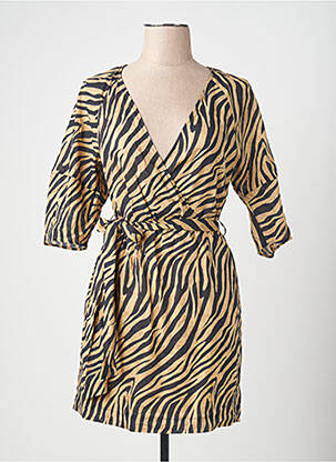 Robe courte noir MANGO femme