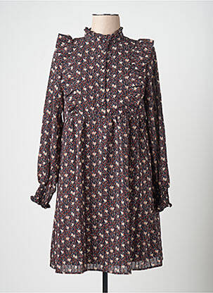 Robe longue marron MOLLY BRACKEN femme