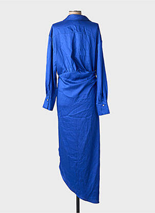 Robe longue bleu MANGO femme