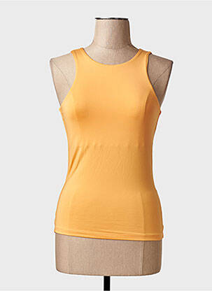 Top orange VERO MODA femme