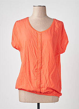 T-shirt orange CECIL femme
