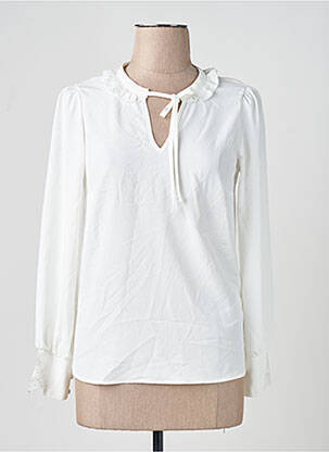 Chemisier beige NAF NAF femme