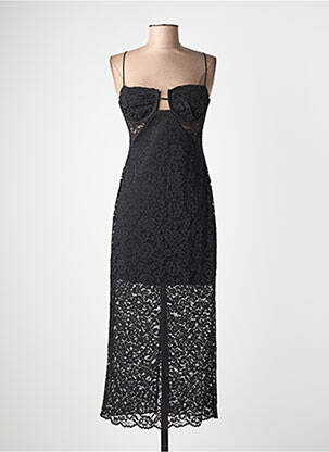 Robe courte noir MANGO femme