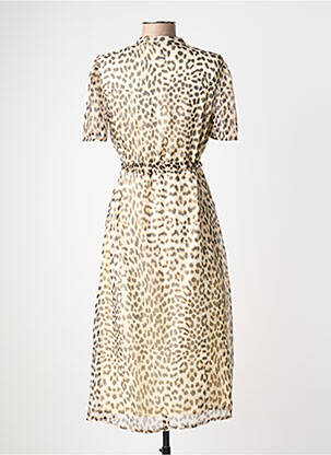Robe courte marron VERO MODA femme