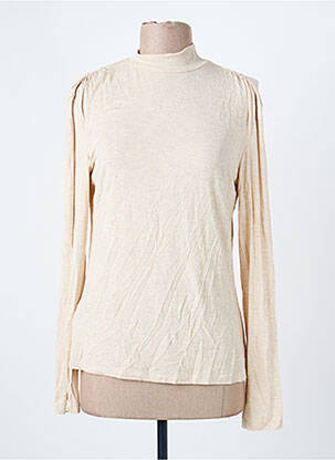 Top beige MANGO femme