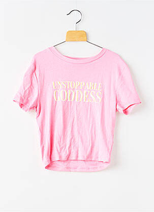 T-shirt rose TALLY WEIJL femme