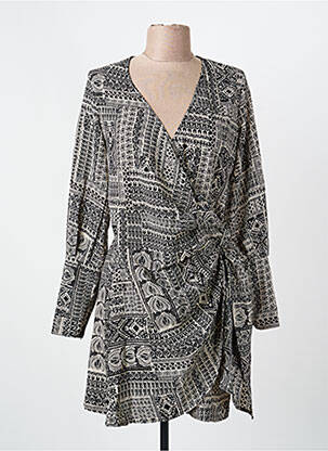 Robe mi-longue noir MOLLY BRACKEN femme