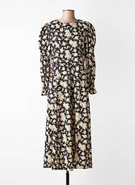 Robe longue noir MANGO femme
