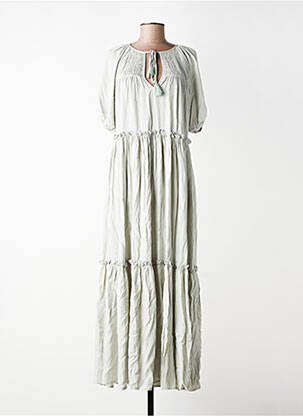 Robe longue beige MOLLY BRACKEN femme