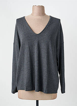 Top gris MANGO femme