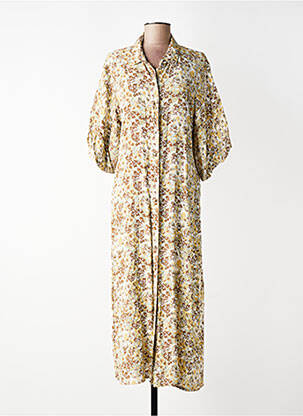 Robe longue blanc OBJECT femme