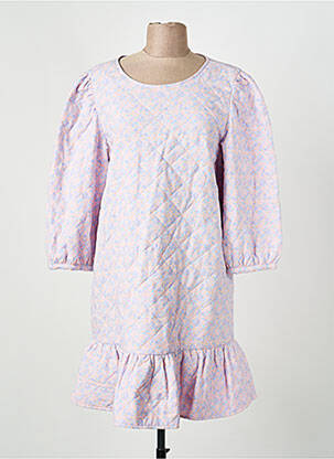 Robe mi-longue rose JACQUELINE DE YONG femme