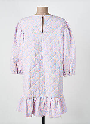 Robe mi-longue rose JACQUELINE DE YONG femme